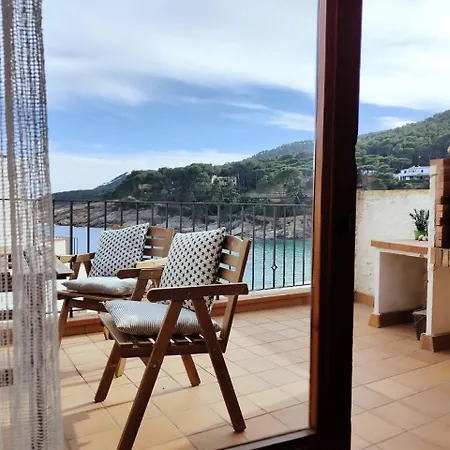 Apartment Beach 2 - Terrace Penthouse On The Beach Tamariu