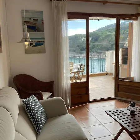 Апартаменты Beach 2 - Terrace Penthouse On The Beach Тамариу